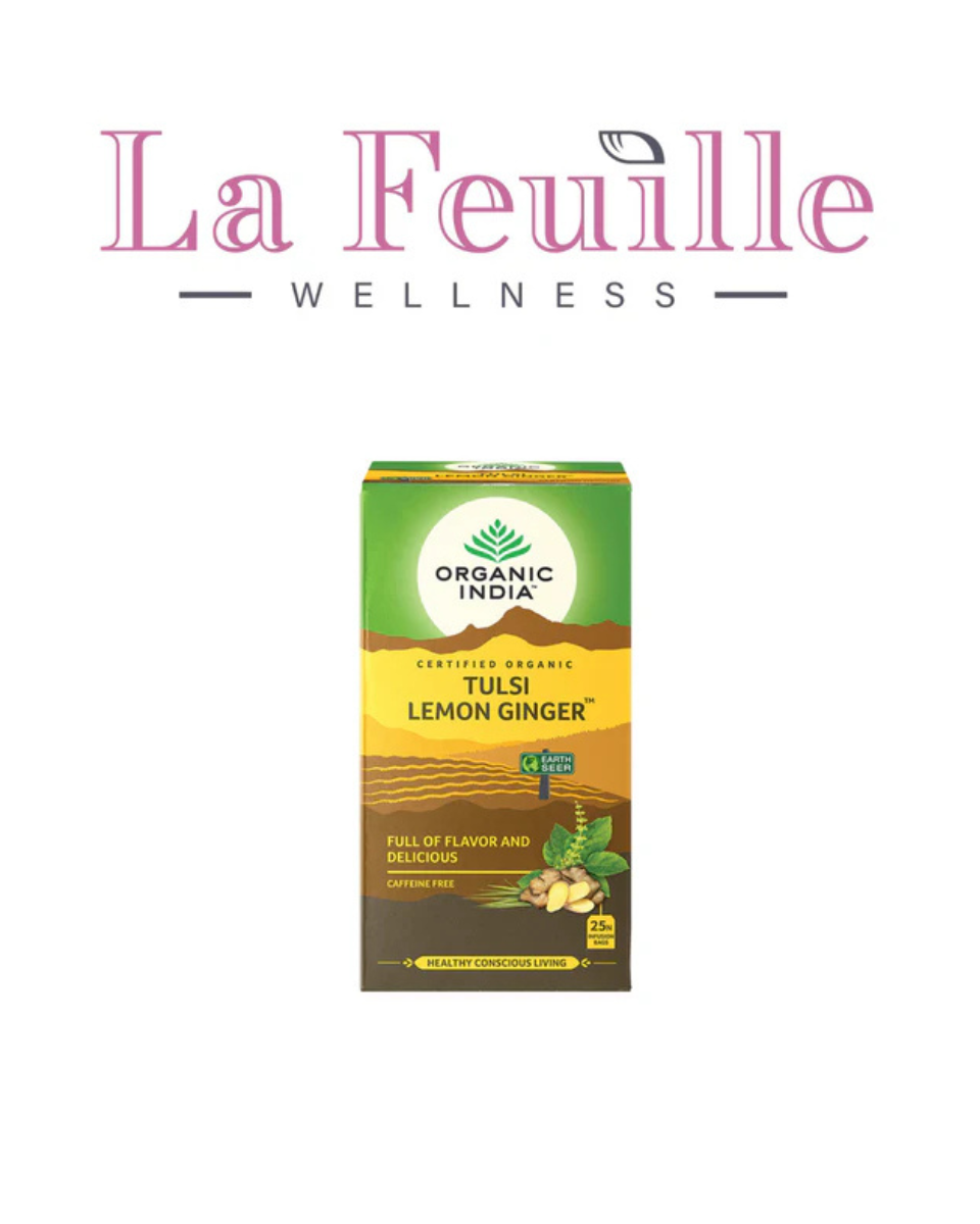 Organic India - Tulsi Lemon Ginger Tea 25