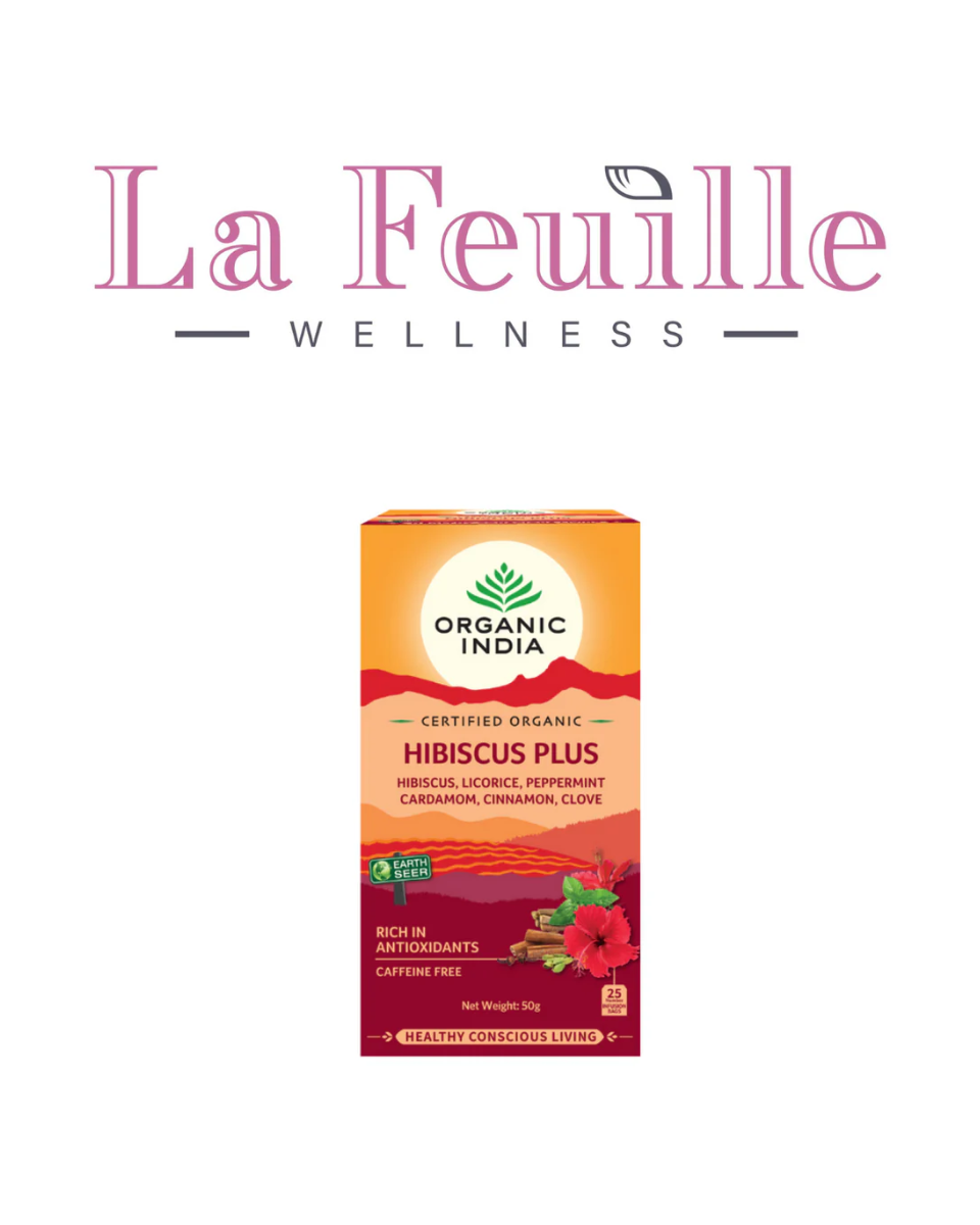 Organic India - Hibiscus Plus Tea 25