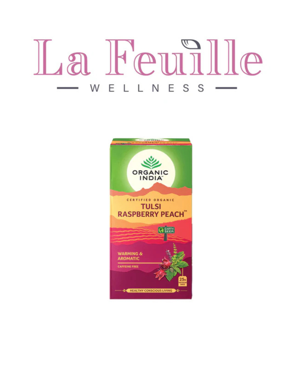Organic India - Tulsi Raspberry Peach Tea 25